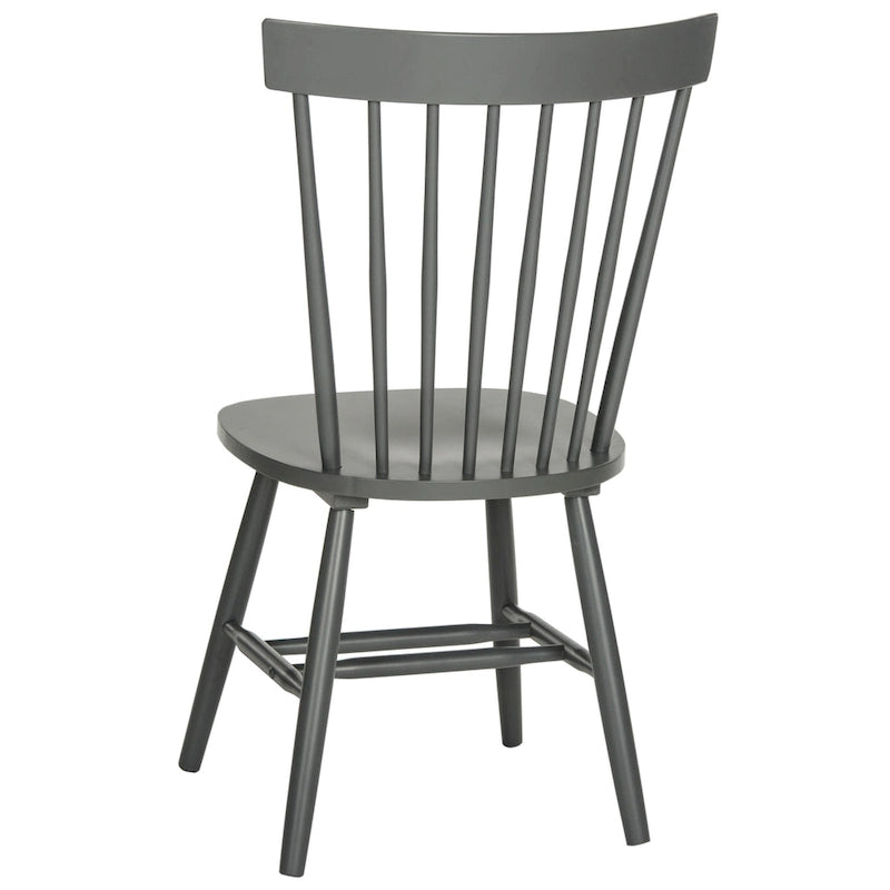 SAFAVIEH Parker Windsor Spindle Chaise de salle à manger en bois massif, lot de 2 - 21L x 21P x 36H