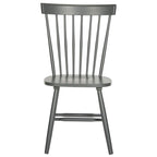 SAFAVIEH Parker Windsor Spindle Chaise de salle à manger en bois massif, lot de 2 - 21L x 21P x 36H