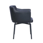 Fauteuil Club Moderne Somette avec Pivot à Mémoire, Lot de 2