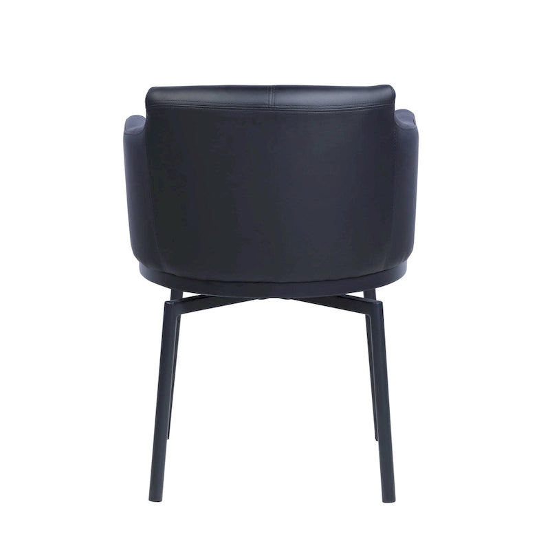 Fauteuil Club Moderne Somette avec Pivot à Mémoire, Lot de 2