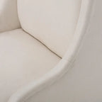 Chaise de salle à manger Callie à dossier haut en tissu par - 23.25 L x 28.75 l x 46.25 H