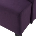 Chaise de salle à manger Callie à dossier haut en tissu par - 23.25 L x 28.75 l x 46.25 H