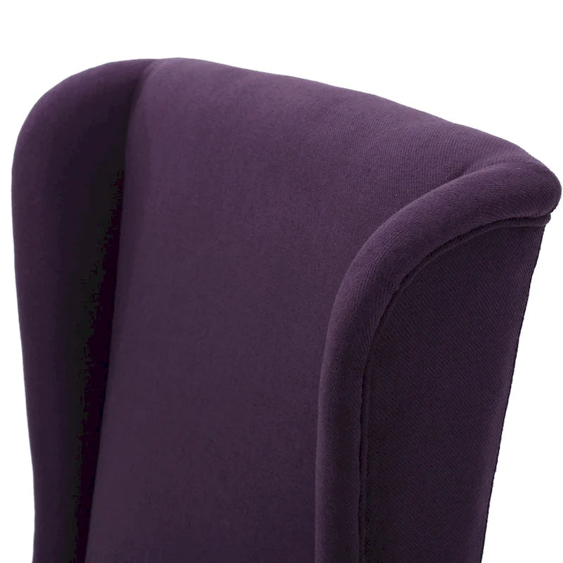 Chaise de salle à manger Callie à dossier haut en tissu par - 23.25 L x 28.75 l x 46.25 H