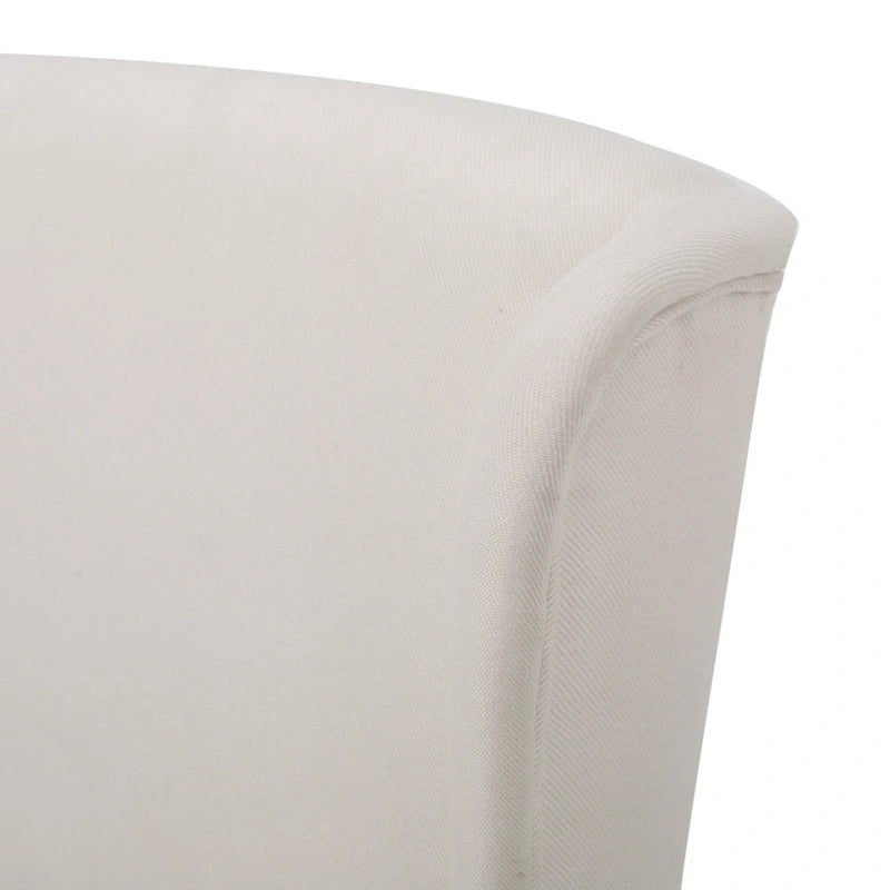 Chaise de salle à manger Callie à dossier haut en tissu par - 23.25 L x 28.75 l x 46.25 H