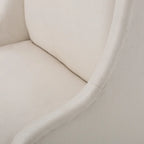 Chaise de salle à manger Callie à dossier haut en tissu par - 23.25 L x 28.75 l x 46.25 H