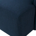 Chaise de salle à manger Callie à dossier haut en tissu par - 23.25 L x 28.75 l x 46.25 H
