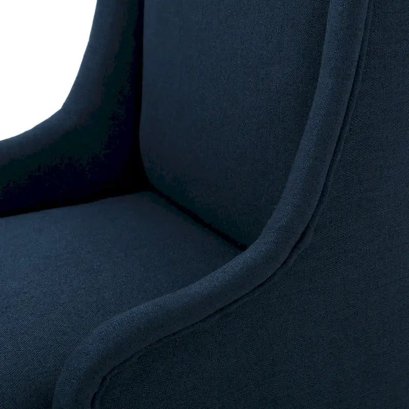 Chaise de salle à manger Callie à dossier haut en tissu par - 23.25 L x 28.75 l x 46.25 H