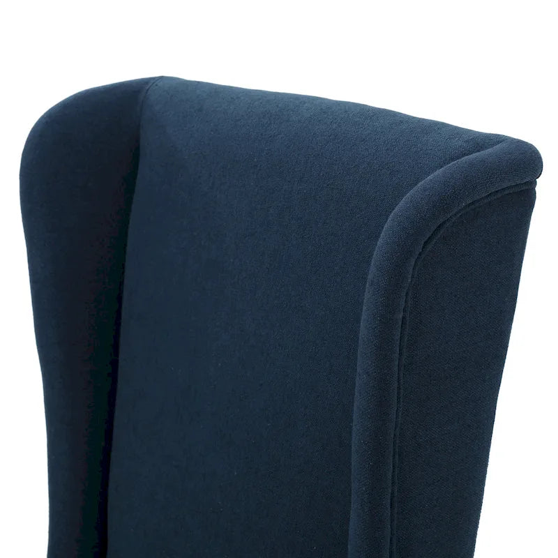 Chaise de salle à manger Callie à dossier haut en tissu par - 23.25 L x 28.75 l x 46.25 H