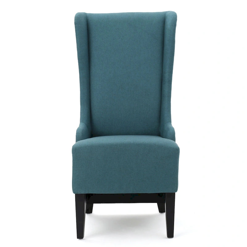 Chaise de salle à manger Callie à dossier haut en tissu par - 23.25 L x 28.75 l x 46.25 H