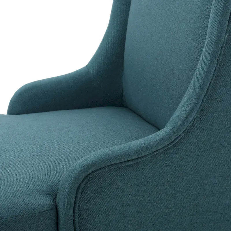 Chaise de salle à manger Callie à dossier haut en tissu par - 23.25 L x 28.75 l x 46.25 H