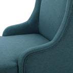 Chaise de salle à manger Callie à dossier haut en tissu par - 23.25 L x 28.75 l x 46.25 H