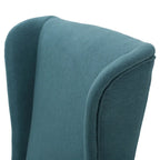 Chaise de salle à manger Callie à dossier haut en tissu par - 23.25 L x 28.75 l x 46.25 H