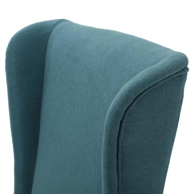 Chaise de salle à manger Callie à dossier haut en tissu par - 23.25 L x 28.75 l x 46.25 H