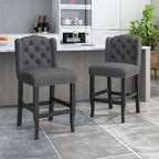 Tabouret de comptoir Foxcroft Wingback