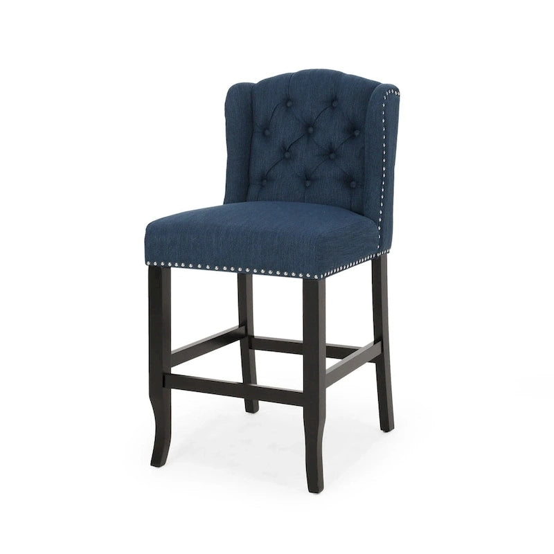 Tabouret de comptoir Foxcroft Wingback