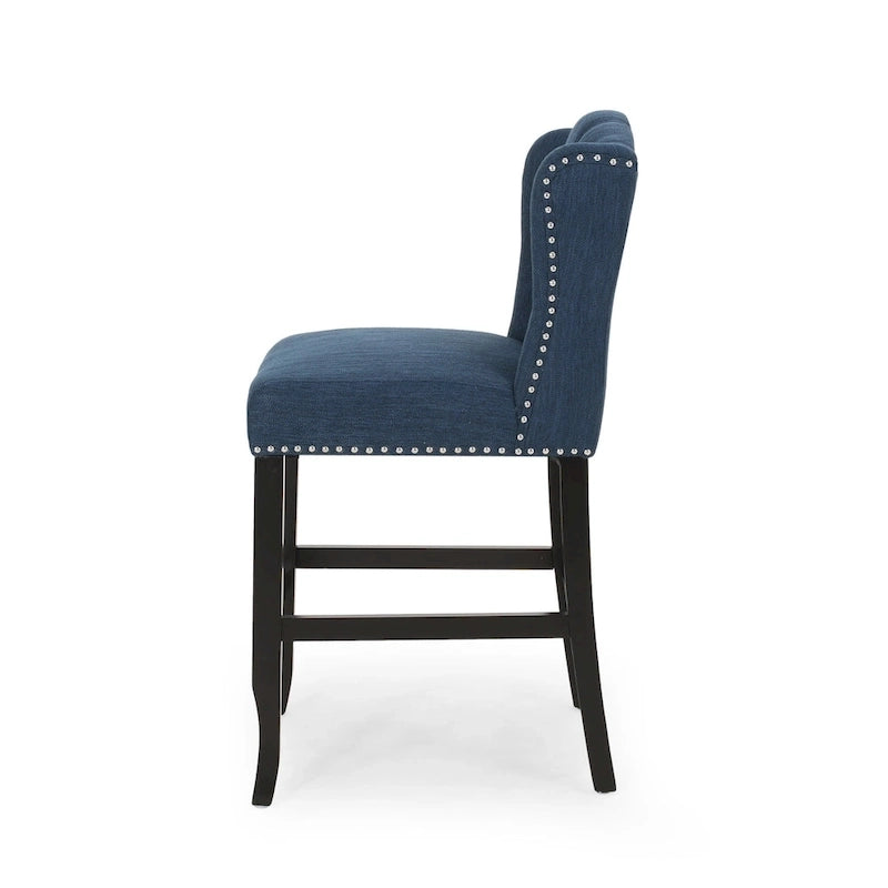 Tabouret de comptoir Foxcroft Wingback