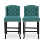 Tabouret de comptoir Foxcroft Wingback