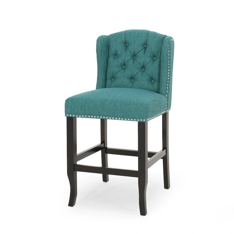 Tabouret de comptoir Foxcroft Wingback