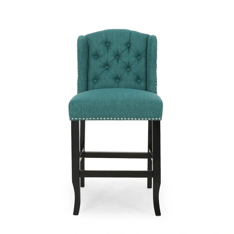 Tabouret de comptoir Foxcroft Wingback