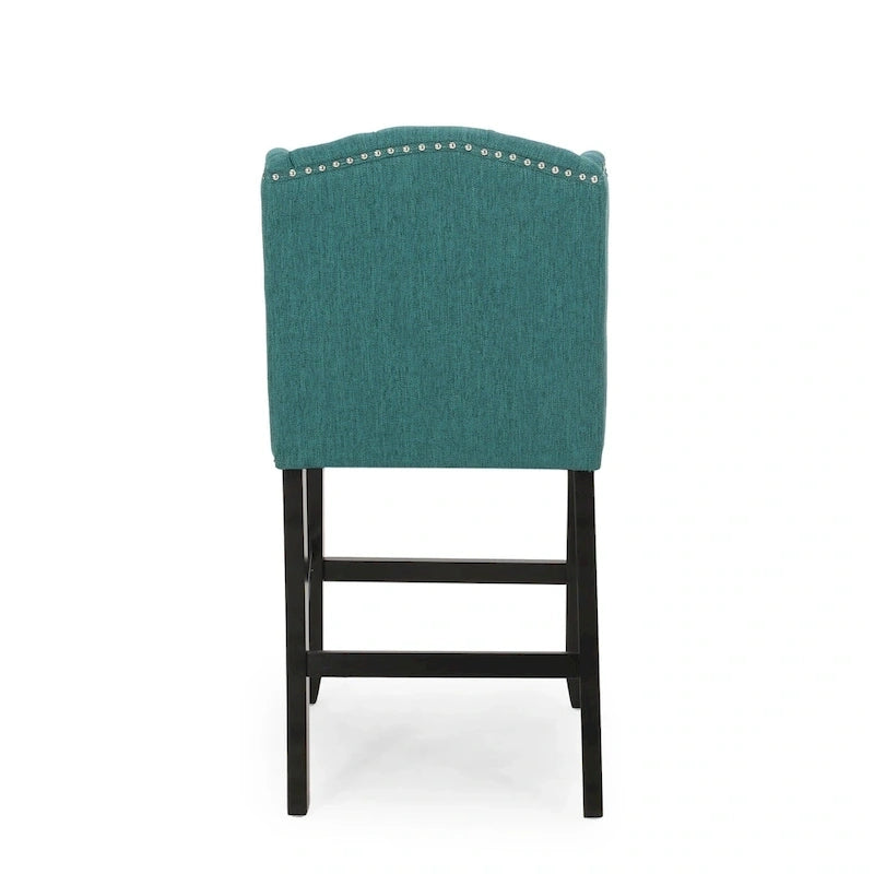 Tabouret de comptoir Foxcroft Wingback