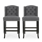 Tabouret de comptoir Foxcroft Wingback