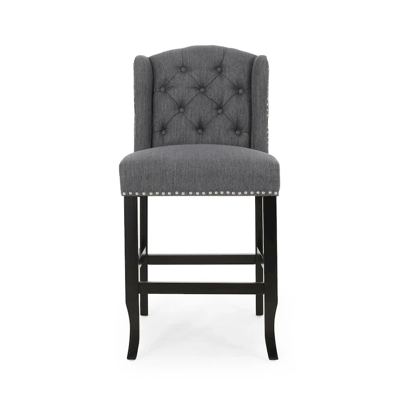 Tabouret de comptoir Foxcroft Wingback