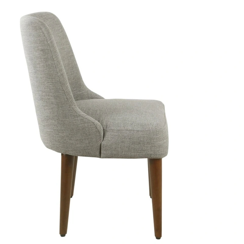 Chaise de salle à manger moderne HomePop Hemet Gayle rembourrée