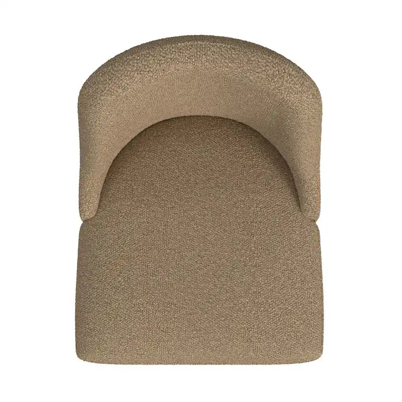 Chaise de salle à manger moderne HomePop Hemet Gayle rembourrée
