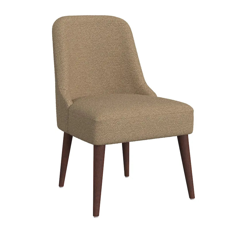 Chaise de salle à manger moderne HomePop Hemet Gayle rembourrée