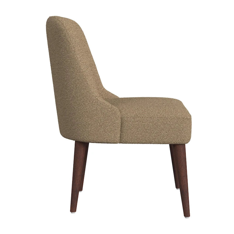 Chaise de salle à manger moderne HomePop Hemet Gayle rembourrée