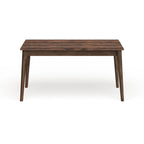 Table de salle à manger Sevo Midcentury Modern marron 149,86 cm