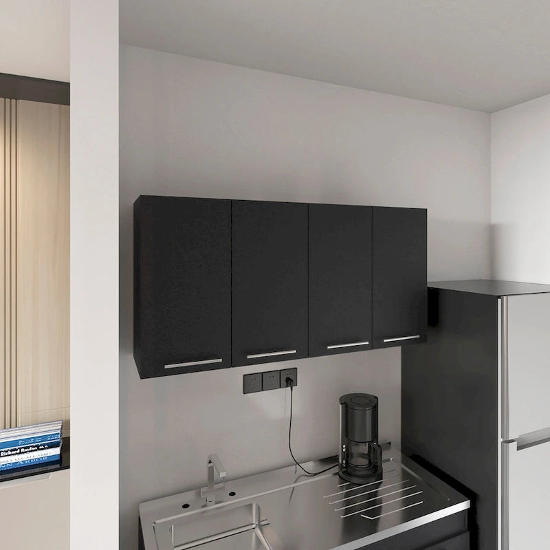 Meuble haut Sitka, deux compartiments spacieux