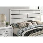 Ensemble de chambre à coucher 6 pièces Stout White Panel Deluxe