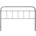 Tête de lit en métal gris Lomita Classic King Size