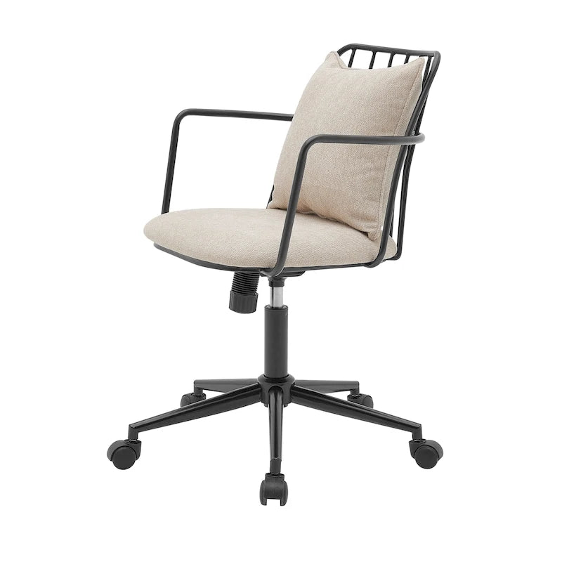 Chaise de bureau en tissu Edison KD