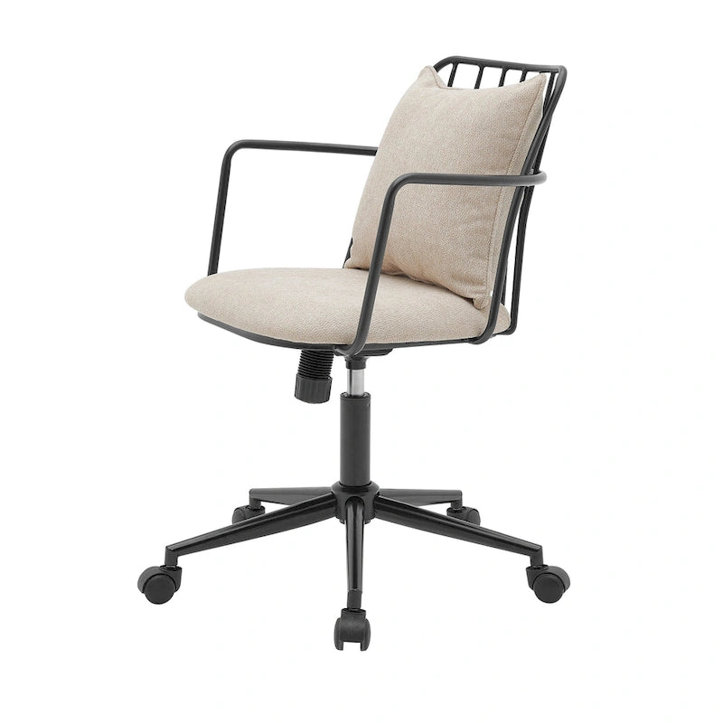 Chaise de bureau en tissu Edison KD