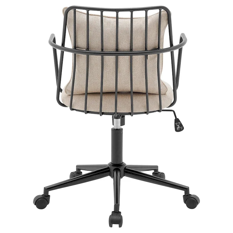 Chaise de bureau en tissu Edison KD