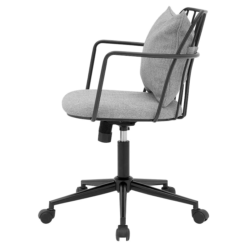 Chaise de bureau en tissu Edison KD