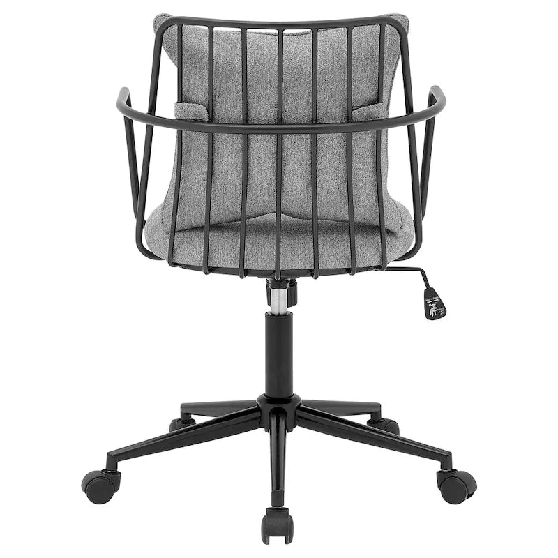 Chaise de bureau en tissu Edison KD