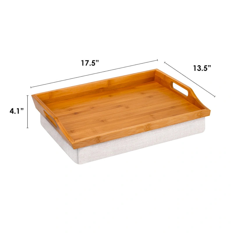 Plateau de lit avec coussin amovible