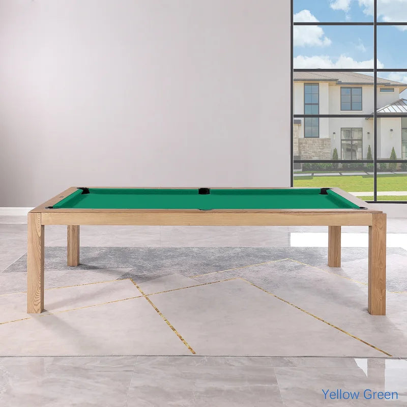 Table de billard convertible en table à manger Olivia 8 pieds Vintage Ash