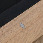 Table de billard convertible en table à manger Olivia 8 pieds Vintage Ash