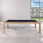 Table de billard convertible en table à manger Olivia 8 pieds Vintage Ash