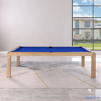 Table de billard convertible en table à manger Olivia 8 pieds Vintage Ash