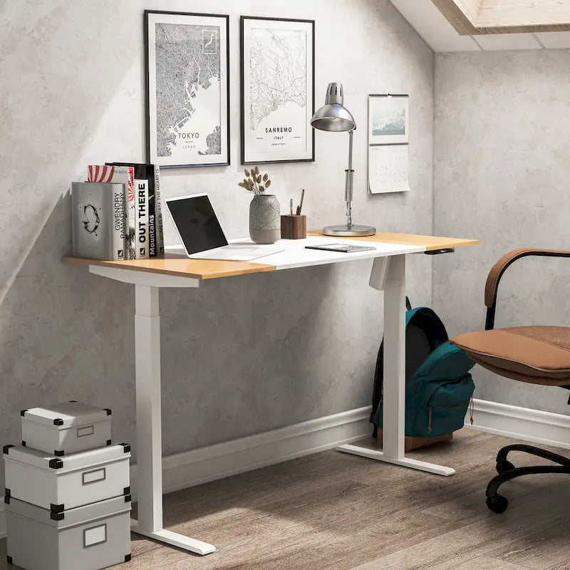 Getty Modern 47-inch Steel Adjustable Standing Desk by 