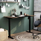 Bureau debout réglable en acier de 47 po Getty Modern par