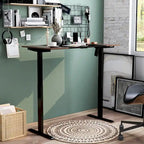 Bureau debout réglable en acier de 47 po Getty Modern par