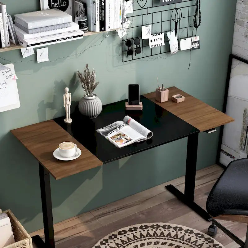 Bureau debout réglable en acier de 47 po Getty Modern par