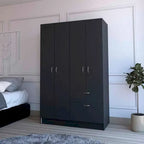  Habana Armoire,Two Cabinets, One Drawer - N/A