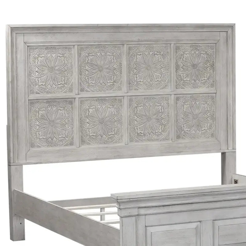 Tête de lit décorative Heartland Antique White King à panneaux